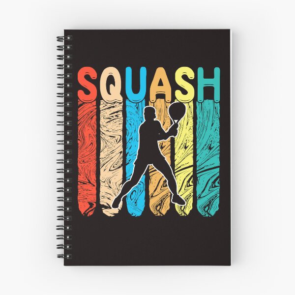Item preview, Retro Squash Player Court Ball Sports Racket Indoor Trainer designed and sold by TomGiantDesigns.