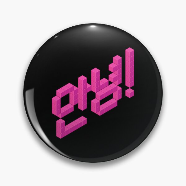 Item preview, 8-bit Annyeong! (Magenta Sticker) designed and sold by 9thDesignRgmt.