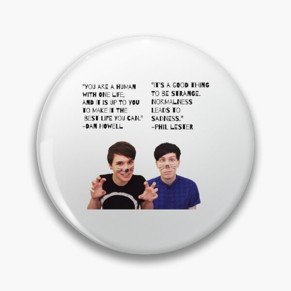 Item preview, Dan and Phil Quotes designed and sold by HienLinhNobien.