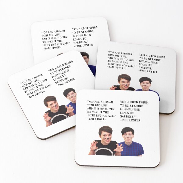 Artikelvorschau, Zitate von Dan und Phil entworfen und verkauft von HienLinhNobien.