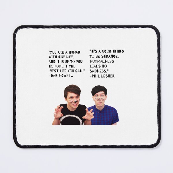 Item preview, Dan and Phil Quotes designed and sold by HienLinhNobien.