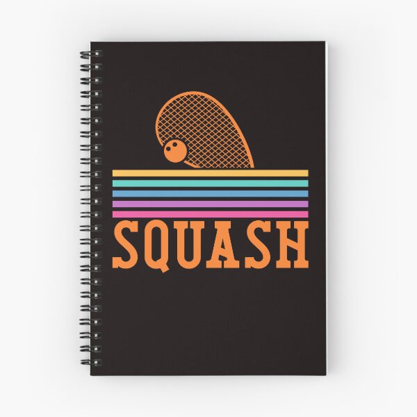Item preview, Retro Squash Racket Ball Sports Court Indoor Trainer Match designed and sold by TomGiantDesigns.