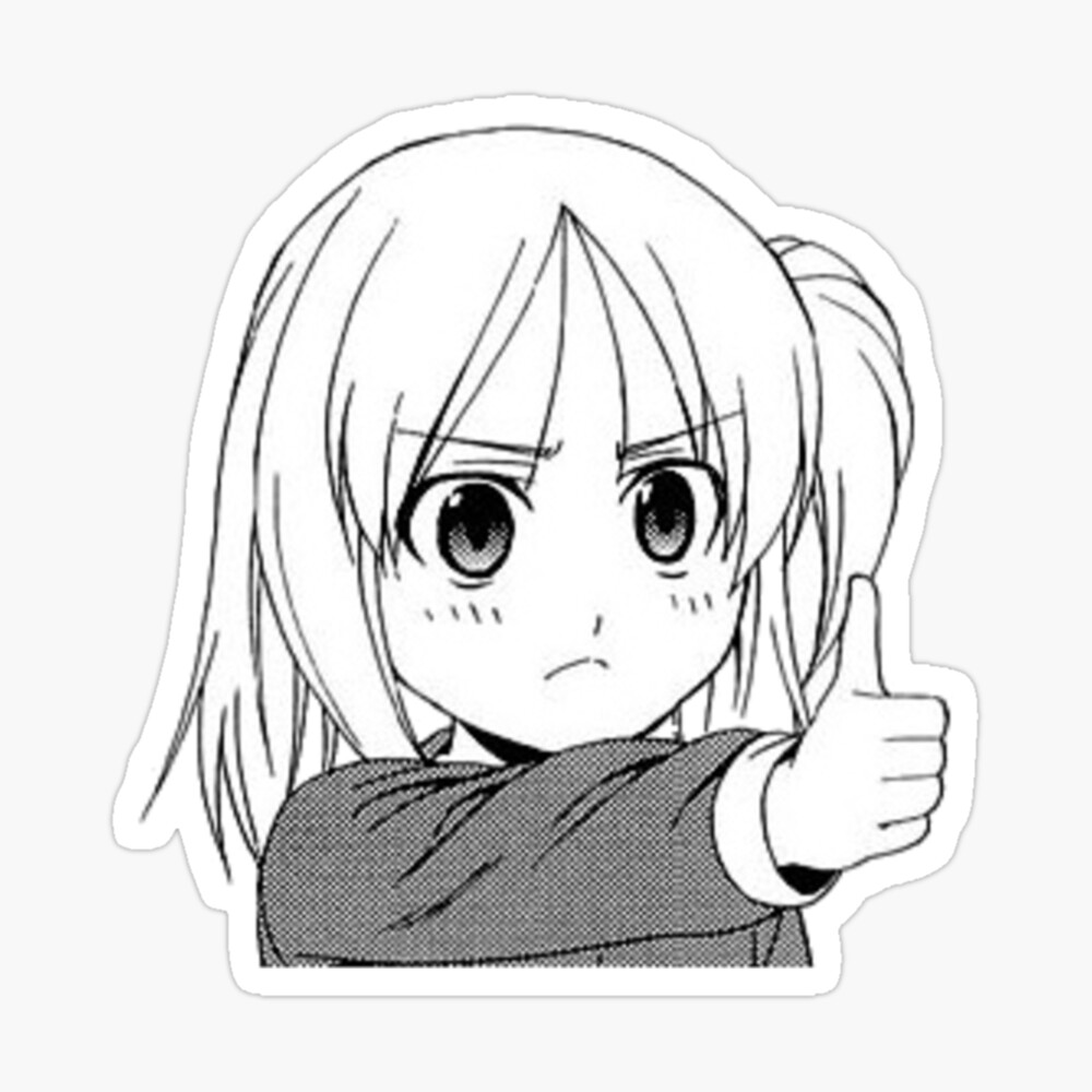 Thumbs up anime girl meme