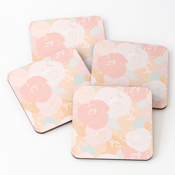 Item preview, Roses in Pastel Colours designed and sold by Jaana Day.