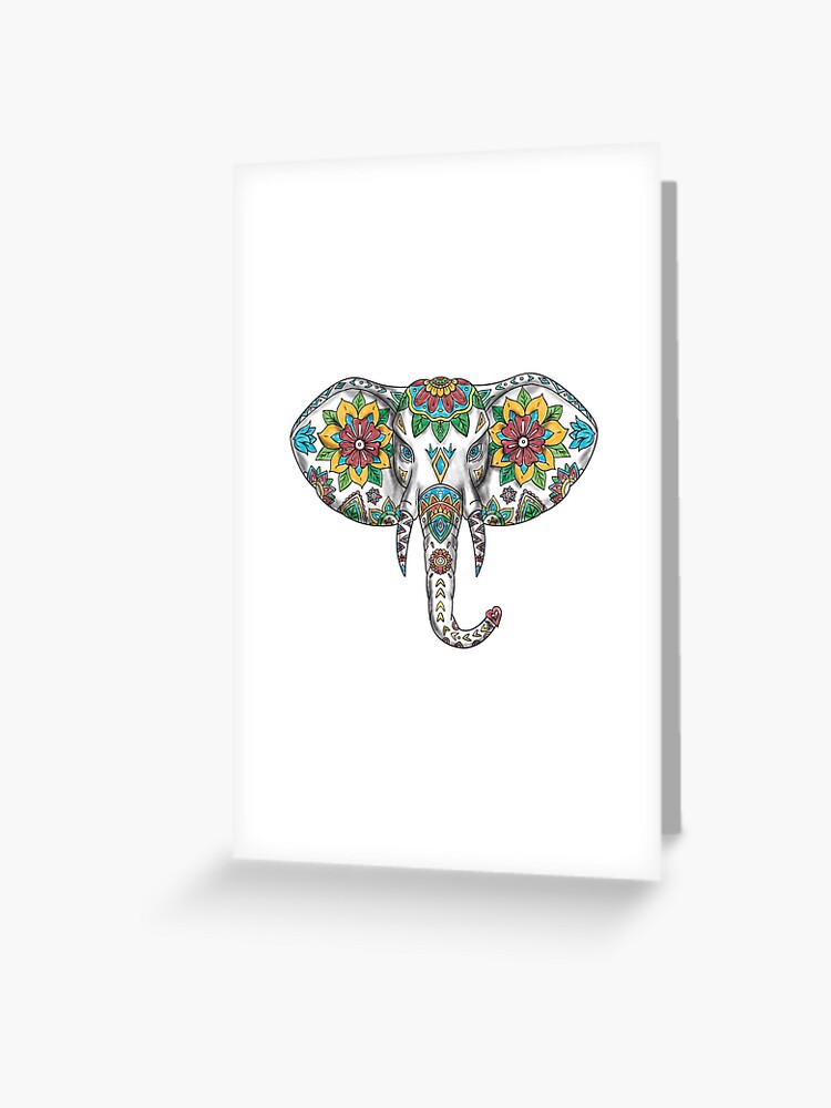 Minimalist Elephant Outline Tattoo | TikTok