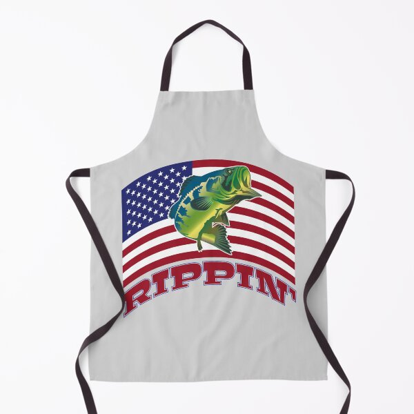 Item preview, RIPPIN' Bass Fishing designed and sold by Warrior Veteran Clothing.