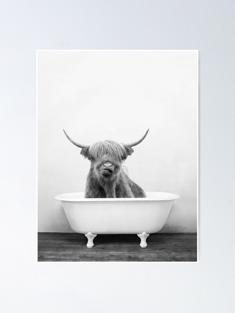 Fashion Bull in a Bathtub