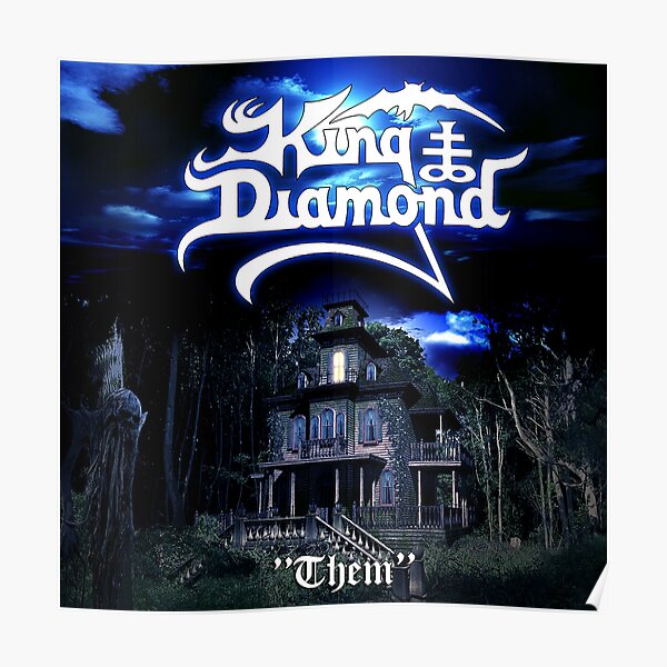 KING DIAMOND HEAVY ROCK A3 ART PRINT POSTER GZ640 