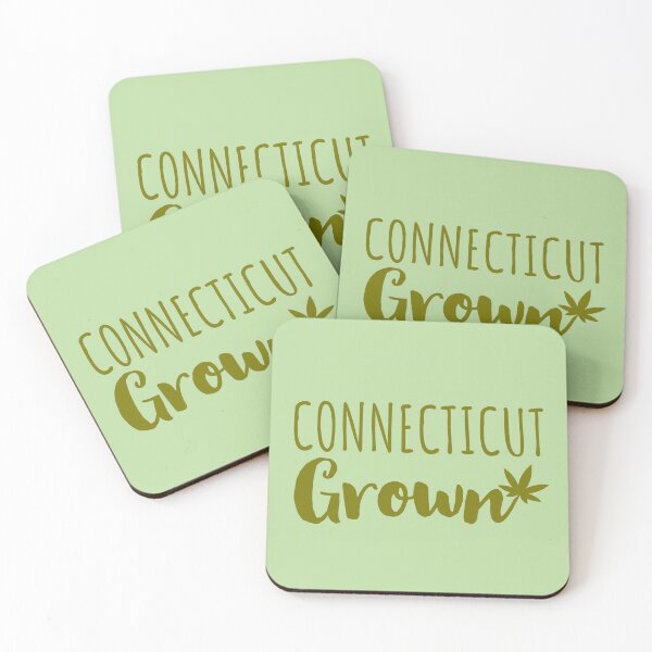Item preview, Connecticut Grown Weed Leaf - Marijuana/Pot/420/Cannabis for Stoners and Smokers designed and sold by SteamParliament.