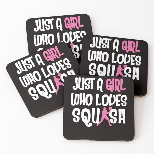 Item preview, Girl Who Loves Squash Player Indoor Tennis Match Court Coach designed and sold by TomGiantDesigns.