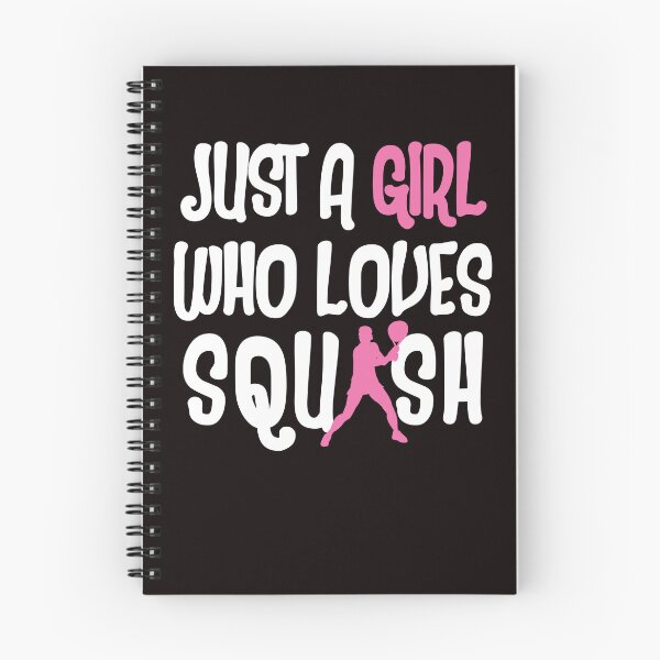 Item preview, Girl Who Loves Squash Player Indoor Tennis Match Court Coach designed and sold by TomGiantDesigns.