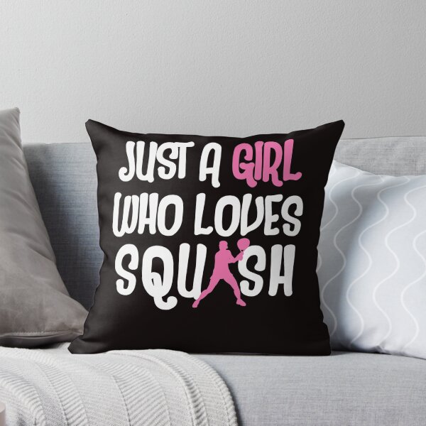 Item preview, Girl Who Loves Squash Player Indoor Tennis Match Court Coach designed and sold by TomGiantDesigns.
