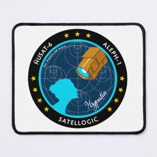 Item preview, Satellogic Hypatia's NewSat 6 satellite logo. designed and sold by Peycer.