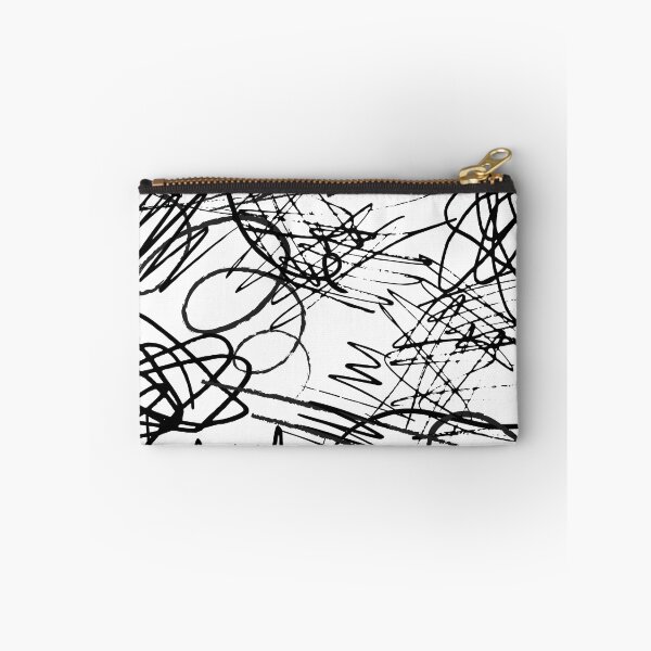 Item preview, Abstract Scribbles - Black and white designed and sold by chayse-holden.