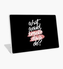 what would brooke davis do? Laptop Skin