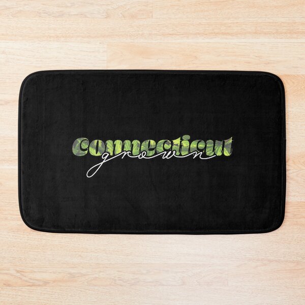 Item preview, Connecticut Grown Weed Leaves Text - Marijuana/Pot/420/Cannabis for Stoners and Smokers designed and sold by SteamParliament.