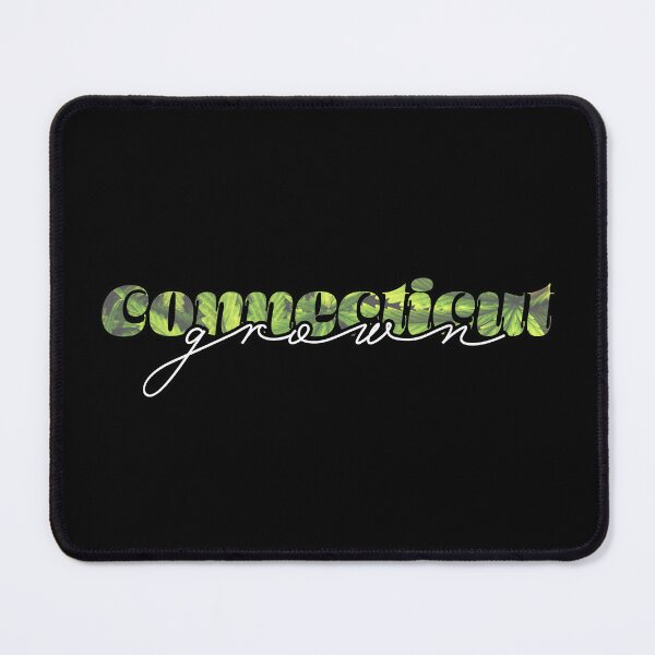 Item preview, Connecticut Grown Weed Leaves Text - Marijuana/Pot/420/Cannabis for Stoners and Smokers designed and sold by SteamParliament.