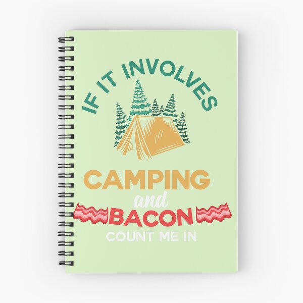 Item preview, If it involves Camping and Bacon designed and sold by LGMmugsdesign.