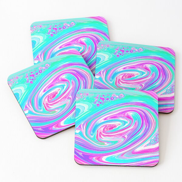 Item preview, Pastel Abstract Geode Pink Blue Purple designed and sold by SparkyMae.