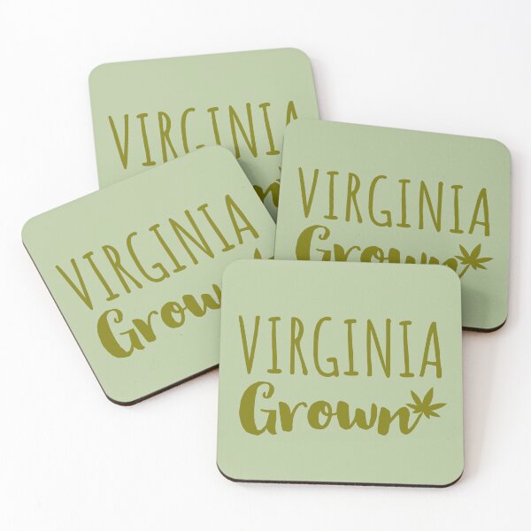 Item preview, Virginia Grown Weed Leaf - Marijuana/Pot/420/Cannabis for Stoners and Smokers designed and sold by SteamParliament.