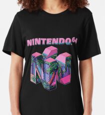 Nintendo 64 Aesthetic Slim Fit T-Shirt