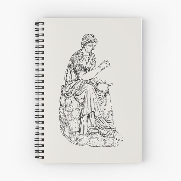 Item preview, Calliope Greek Muse of Eloquence and Poetry designed and sold by Geo Gia.
