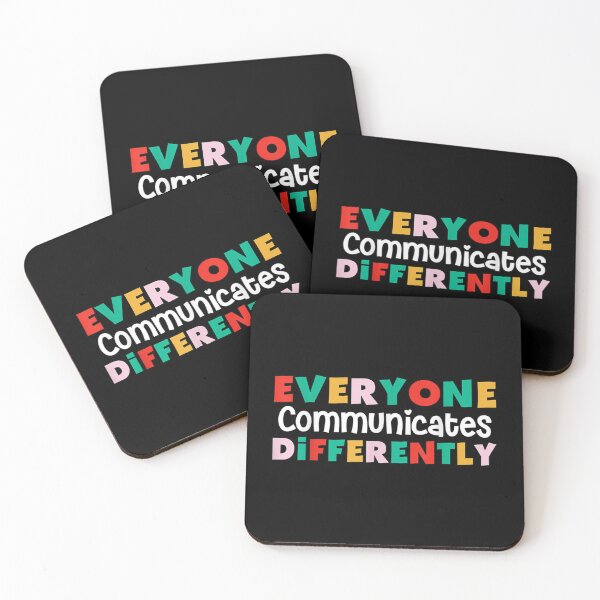 Item preview, Everyone Communicates Differently designed and sold by TanishaIvanoff.