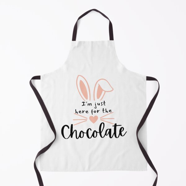 Item preview, I'm Just Here For The Chocolate. Fun Easter Quote For The Chocolate Lover. designed and sold by That Cheeky Tee.