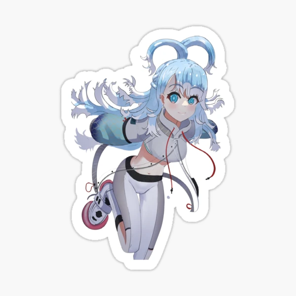 Kobo kanaeru Hololive ID Hug love stickers Sticker for Sale by