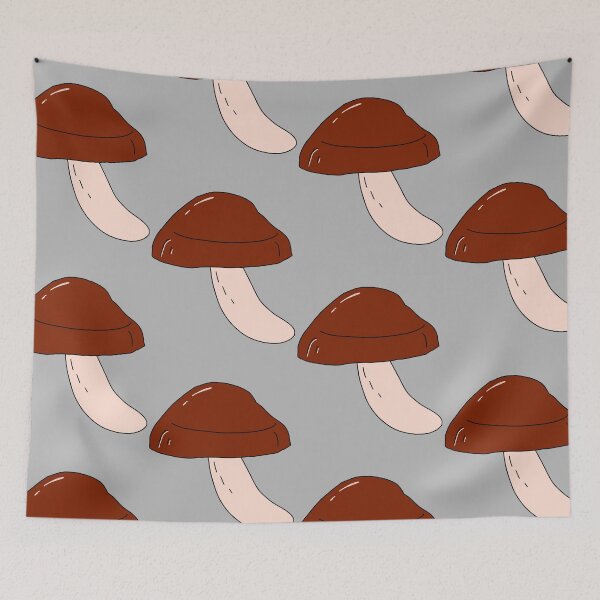 Item preview, Deep red mushroom  designed and sold by Bubble-emCreate.