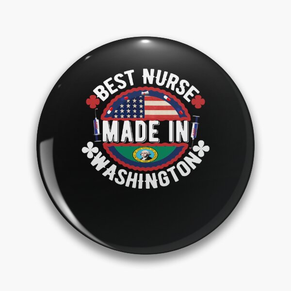 Artikelvorschau, Best Nurse made in Washington funny design entworfen und verkauft von Marmion434423.