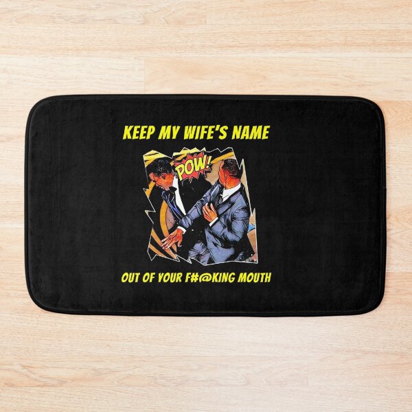 Item preview, Keep My Wife’s Name Out Of Your Mouth Funny  Will Smith Slap meme designed and sold by POPCulturejb.