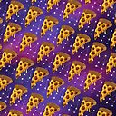 Space Pizza Poster By Illustaylor Redbubble