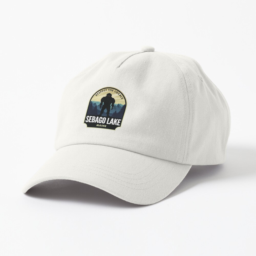 Sebago Lake Maine Bigfoot Sasquatch Sticker