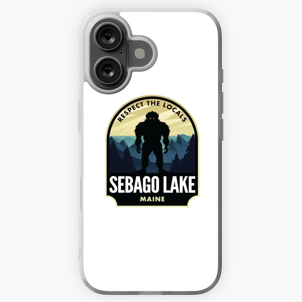 Sebago Lake Maine Bigfoot Sasquatch Sticker