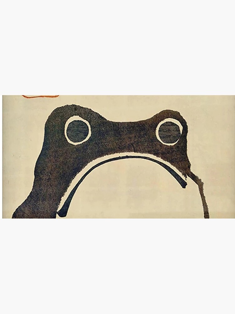 Antique Vintage Matsumoto Hoji Frog Mouse Pad