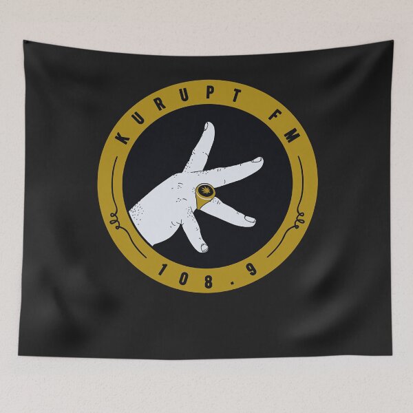 Item preview, Kurupt fm logo as seen on people just do nothing essential t shirt designed and sold by abortion0021.