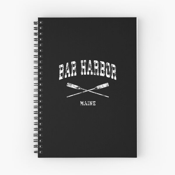 Item preview, Bar Harbor Maine Vintage Nautical Crossed Oars designed and sold by REDallayah.