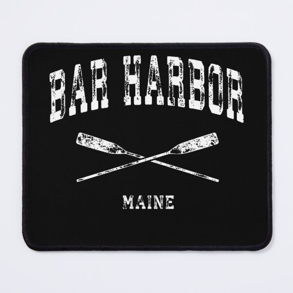 Item preview, Bar Harbor Maine Vintage Nautical Crossed Oars designed and sold by REDallayah.