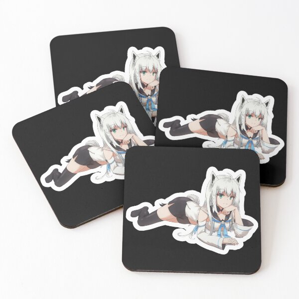 Item preview, Shirakami Fubuki Hololive Gamers Virtual Youtuber Vtuber Foxgirl designed and sold by Risumu.
