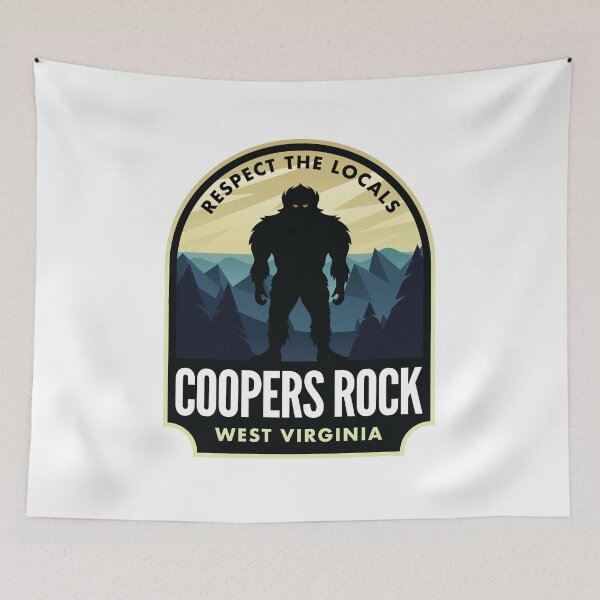 Item preview, Coopers Rock West Virginia Bigfoot Sasquatch designed and sold by HalpinDesign.