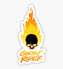 GHOST RIDER SKULL Sticker