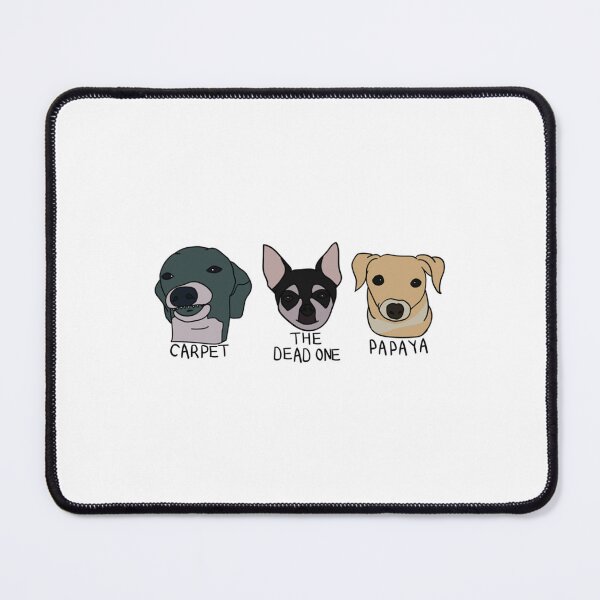 Item preview, Carpet, Papaya and The Dead One designed and sold by ROMANTICkni.