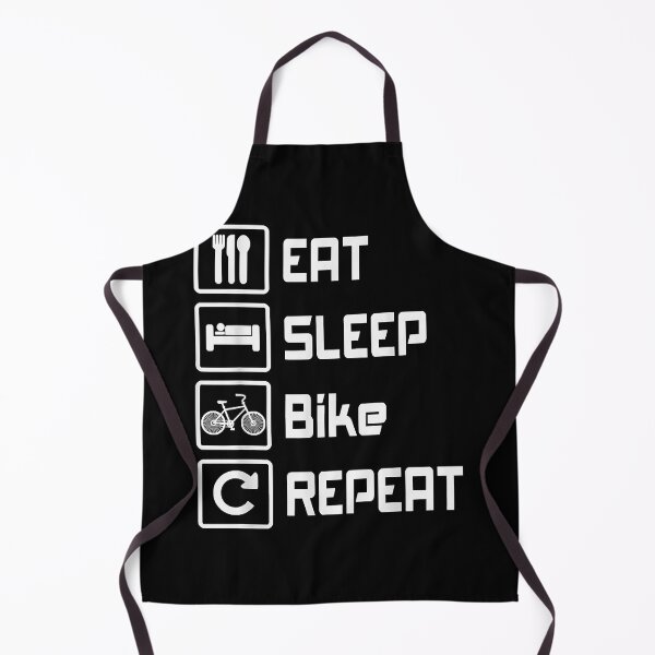 Item preview, Eat Sleep Bike Repeat Funny Biking Classic T-Shirt designed and sold by samirdari7.