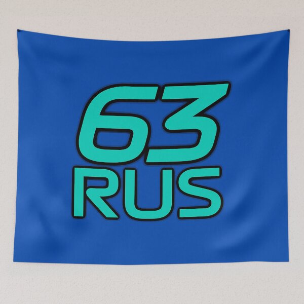 Item preview, Formula 1 2022 George Russell Number 63 Initials Classic T-Shirt designed and sold by Kristyan489.