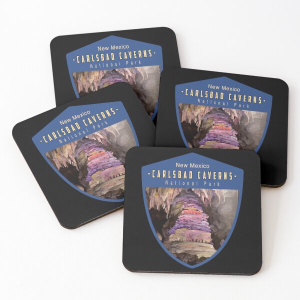 Item preview, Painting of Caves Carlsbad Caverns Travel New Mexico designed and sold by CattlettArt.