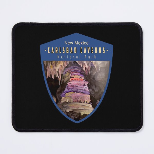 Item preview, Painting of Caves Carlsbad Caverns Travel New Mexico designed and sold by CattlettArt.