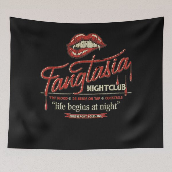 Item preview, Fangtasia Nightclub Vintage Essential designed and sold by KennethKar.