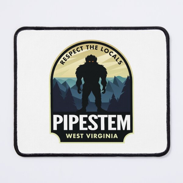 Item preview, Pipestem West Virginia Bigfoot Sasquatch designed and sold by HalpinDesign.