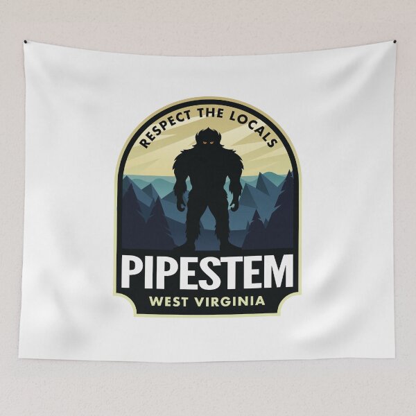 Item preview, Pipestem West Virginia Bigfoot Sasquatch designed and sold by HalpinDesign.